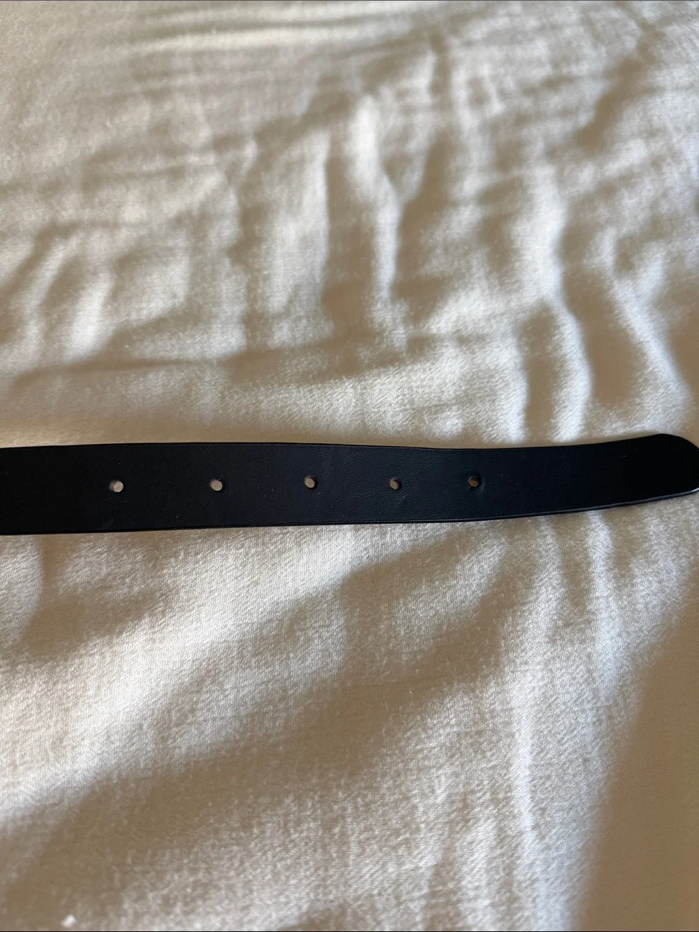Little Boys Black Belt with Matte Metal Buckle